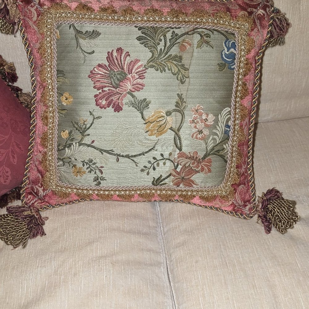 Tapestry pillows
